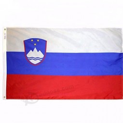 vertrauenswürdige ausgezeichnete materielle Standardgröße Slowenien-Landesflagge