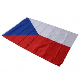 Promotional 3*5 fts polyester Czech Slovakia Slovenia flag with high quality