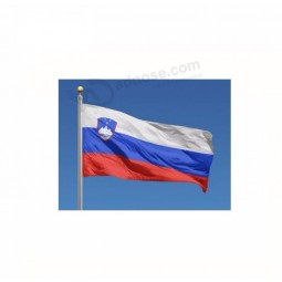 stock geprinte polyester nationale vlaggen van Slovenië