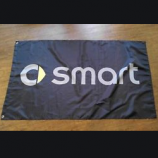 custom printing polyester benz smart werbebanner