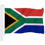 남아프리카 공화국 국기 3x5 FT 90x150cm 생생한 컬러와 UV 페이드 방지 폴리 에스테르 배너 핫 도매 공화국