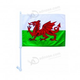 Drapeau de voiture de fenêtre en polyester CF032 de