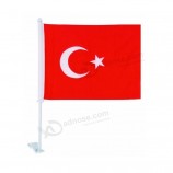 Großhandel maßgeschneiderte billige cf008 Polyester Autofenster Flagge