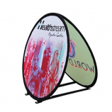  A-Frame Bannière Tours Horizontal Cercle Pop up Bannière Verticale