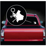 Populaire Autocollant de voiture en PVC transparent personnalisé en gros