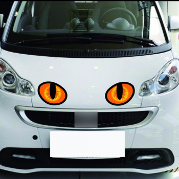 Autocollant 3D de carrosserie de voiture étanche auto-adhésif personnalisé