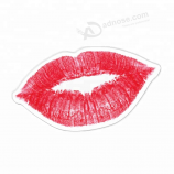 Décorations promotionnelles Fenêtre de voiture Kiss Lips Autocollant