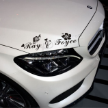 UV-Schutz Auto Aufkleber Aufkleber Auto Wrap Aufkleber Design
