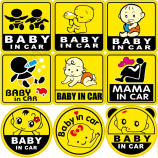 china leverancier op maat baby aan boord Auto sticker