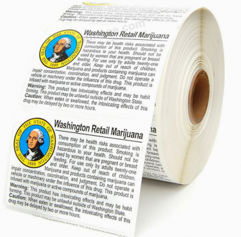 etichette adesive personalizzate di alta qualità con stampa autoadesiva
