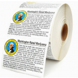 gepersonaliseerde labels van zelfklevende printstickers van hoge kwaliteit