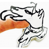 waterdichte lijm transparant gestanst roll duidelijk vinyl stickers