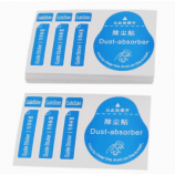glanzend hoogwaardig vinyl aangepast etiket en stickervel