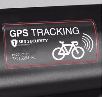 пользовательские виниловые окна офиса GPS слежения стикер