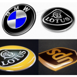 hittebestendige 3m hars 3d logo sticker afdrukken