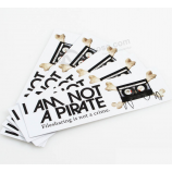 zelfklevende ambachtelijke vel kauwgom handgemaakte papieren label sticker a4