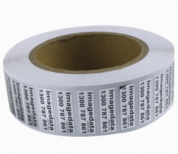 cheap white thermal garment barcode sticker printing paper