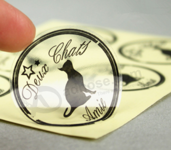 Good selling printed clear die cut custom vinyl stickers