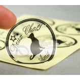 goed verkopend bedrukt doorzichtig gestanst vinyl stickers op maat