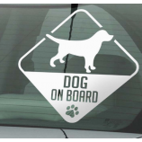 beste kwaliteit vinyl pvc-karton glasstickers auto mode