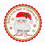 gepersonaliseerd gecoat papier christomas label sticker behang