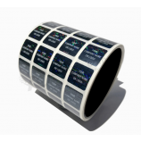 hoge kwaliteit transparante vinyl transparante hologramsticker