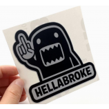 hoge kwaliteit op maat gestanste muurstickers stickers