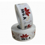 vinyl PVC gestanst label aangepaste zelfklevende druk bedrijfslogo stickers