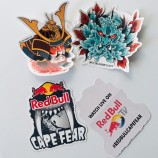 UV-laminering op maat gemaakte logo-gestanste vinylstickers voor kinderen