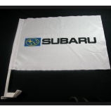 Cheap custom mini Subaru flag for Car window