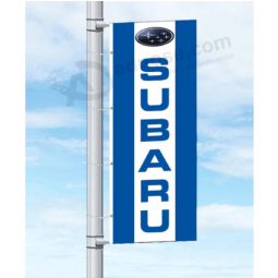 banner su palo subaru stampa personalizzata per pubblicità