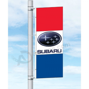 Vente chaude Subaru Bannière Subaru Pole Flag Polyester Banner