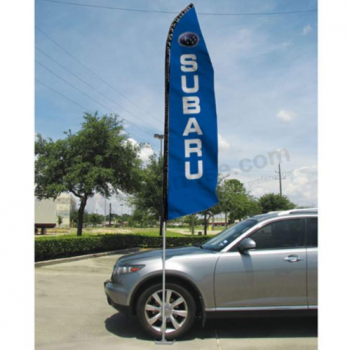 Advertising Subaru Rectangle Feather Flag Print Subaru Banner