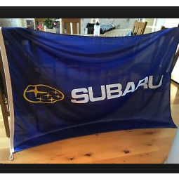 Subaru Flags Banner 3X5FT Polyester Subaru Logo Flag