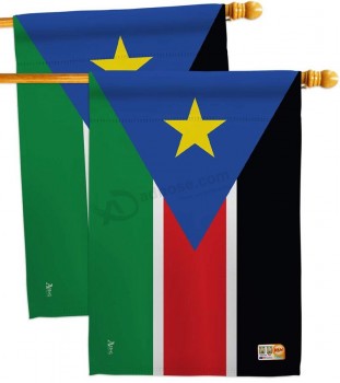 Sudan Flaggen der Welt Nationalität Impressionen dekorative vertikale 28 