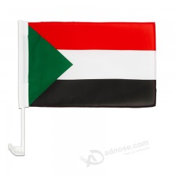 100% Polyester Print Sudan Country Car Window Flags