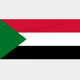 bandiera del Sudan di alta qualità di vendita calda su ordinazione