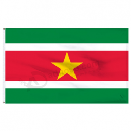 nationale Polyesterflaggen der Fahne 3x5ft im Freien von Suriname