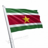 hoge kwaliteit nationale land polyester stof surinam banner surinam vlag