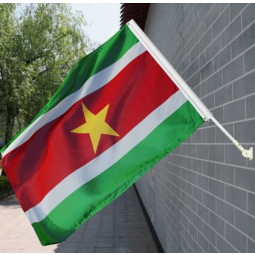 Wall mounted Surinamese flags wall hanging Suriname banner