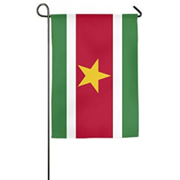 Decorative Suriname Garden Flag Polyester Yard Suriname Flags