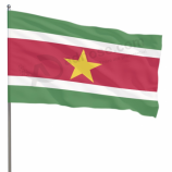 hoge kwaliteit polyester nationale vlag van Suriname