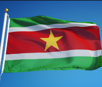 promotie suriname land vlag polyester stof nationale suriname Surinaamse vlag