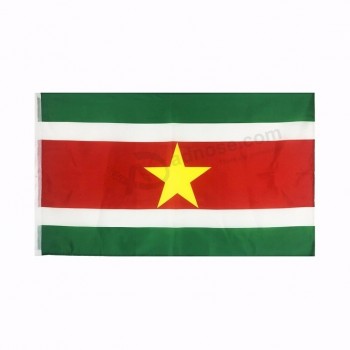 ワールドカップ国旗デジタル印刷スリナム国旗