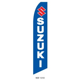 (5) cinq SUZUKI 11.5 'Swooper #8 Feather Flags BANNIÈRES