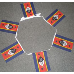 bandiere della bandiera della stamina del paese dello Swaziland per la celebrazione
