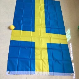 stock Zweden nationale vlag / zweden land vlag banner