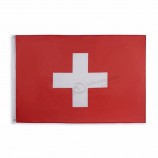 3x5 Ft polyester grote gedrukte dubbel gestikte Zwitserse vlag van Zwitserland