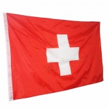 스위스 국기 3 * 5 피트 큰 배너 스위스 국기