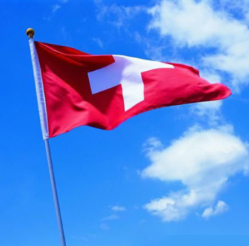 publicidad personalizada barata bandera suiza del país